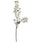 White Dogwood Branch Spray: 50-Inch, Silk Flowers & Leaves by Floral Home®
